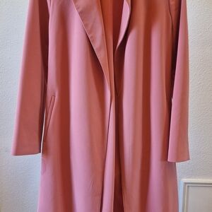 Express Pink Trench Coat for Women